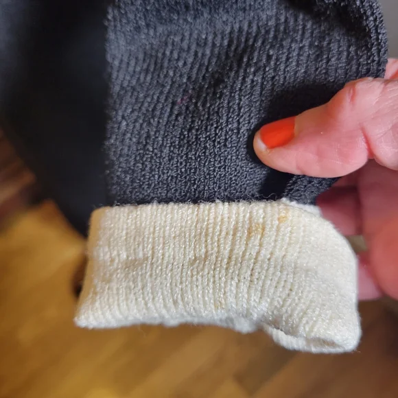 VINTAGE 80'S HAND LOOMED KNIT BOW DRESS BY HARLAN - Picture 7 of 11